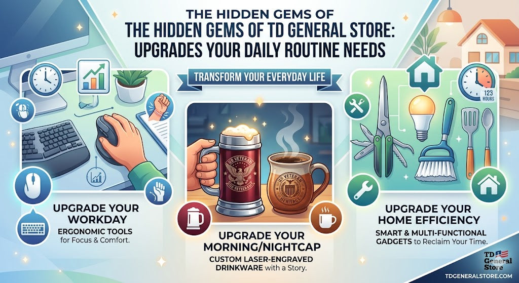 The Hidden Gems of TD General Store: Upgrades Your Daily Routine Needs