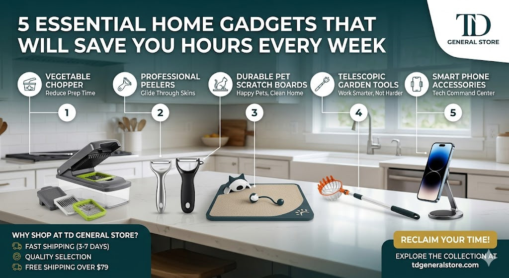 5 Essential Home Gadgets That Will Save You Hours Every Week