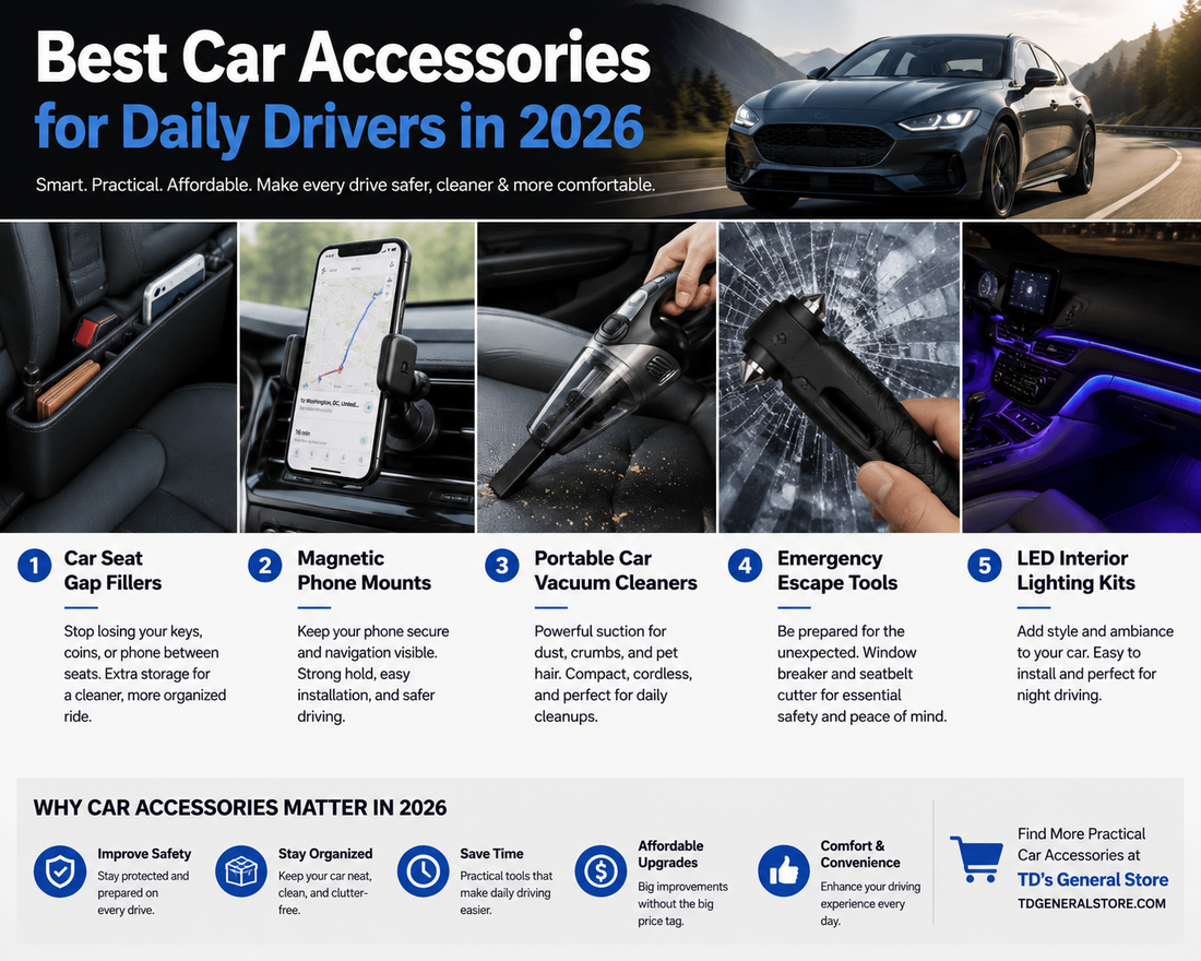 Why Car Accessories Are More Popular Than Ever？