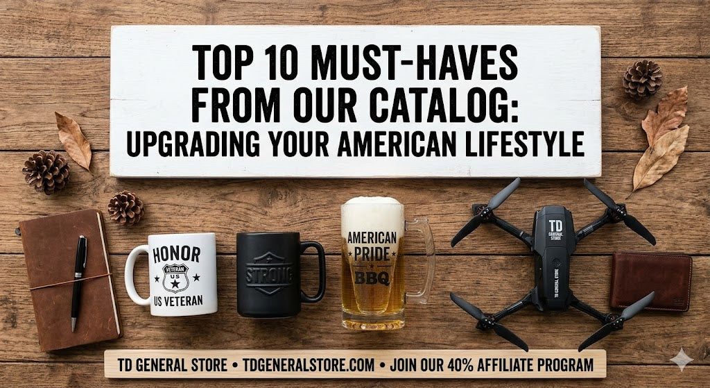 Top 10 Must-Haves from Our Catalog: Upgrading Your American Lifestyle