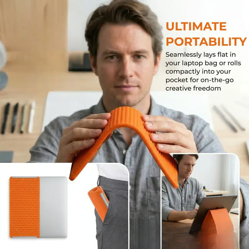 Foldable phone holder