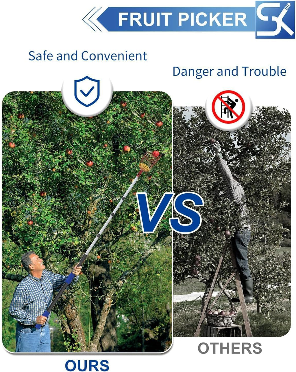 Fruit picker tool