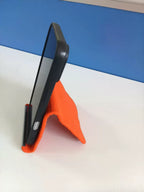 One-piece foldable phone stand