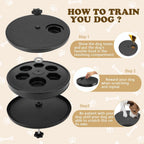 Rotating dog scratching post
