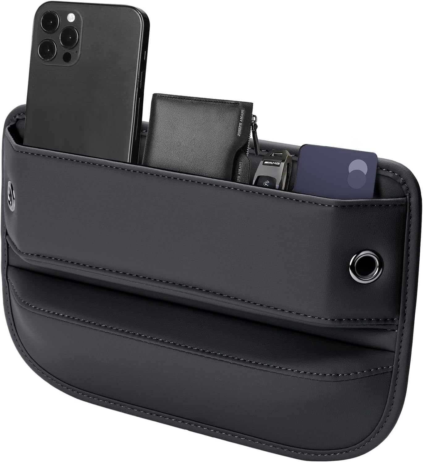 Car seat gap organizer