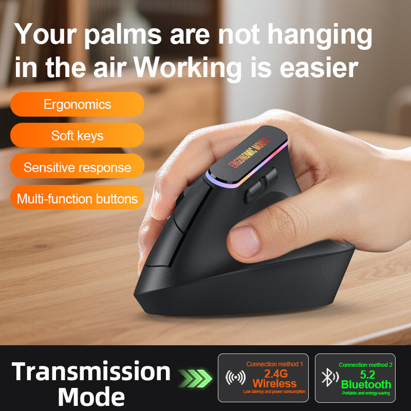 Vertical mouse