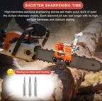 Chainsaw blade sharpener