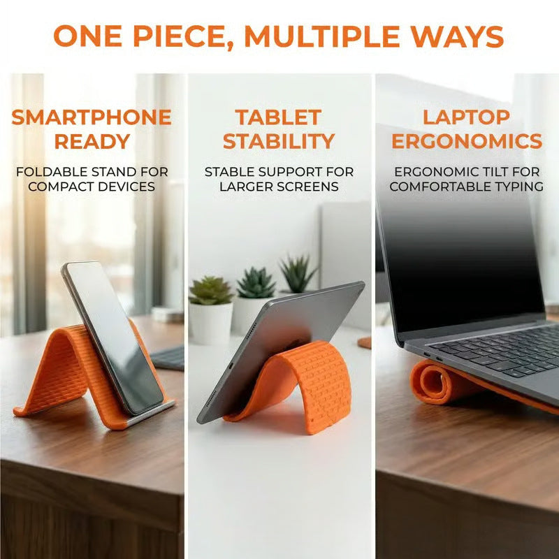 Adjustable silicone holder