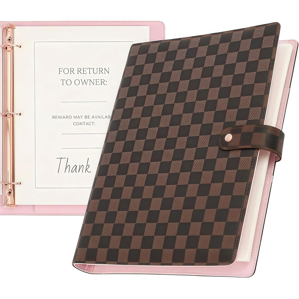Fashion 3 ring binder