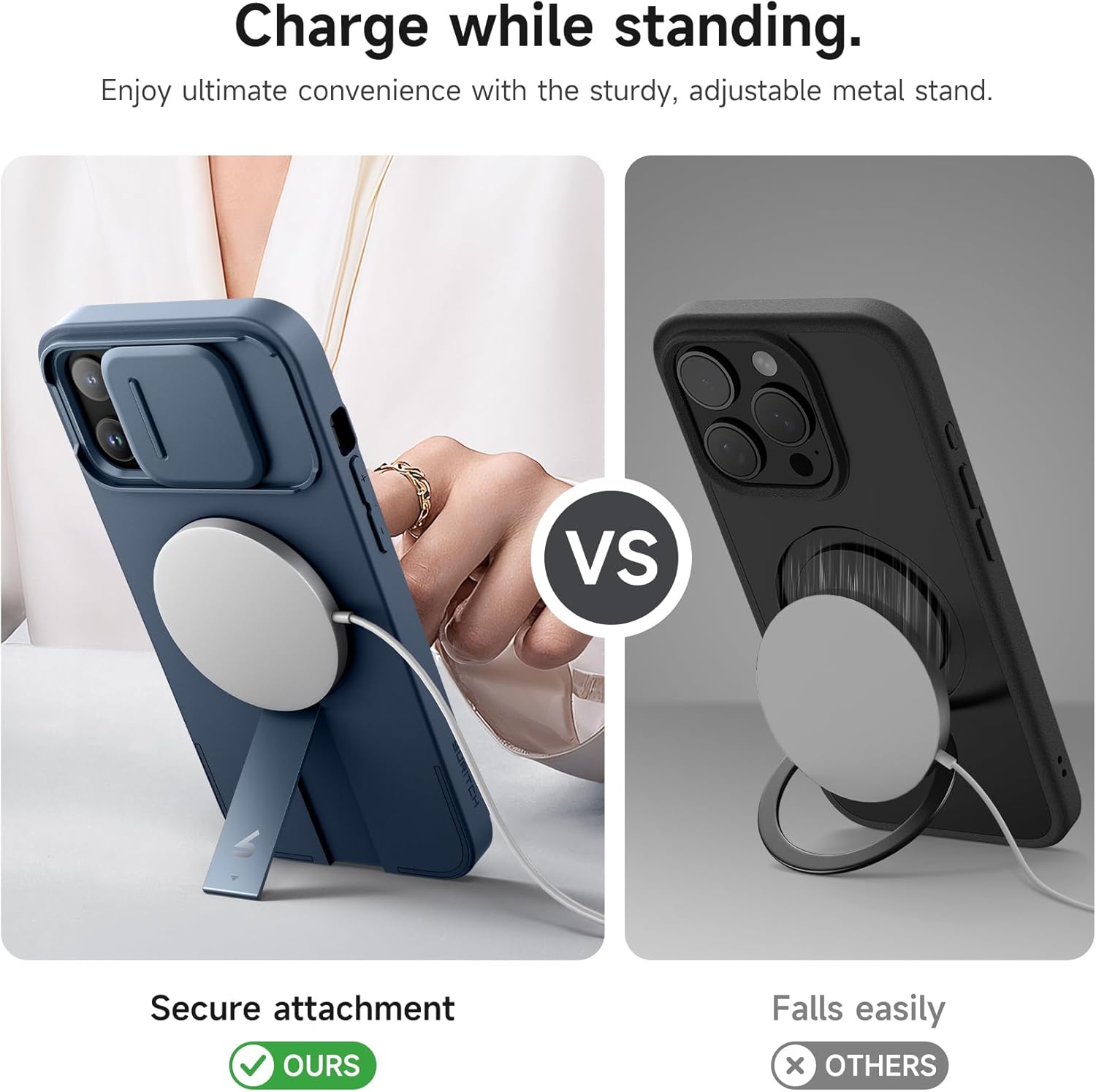 Powerful magnetic grip
