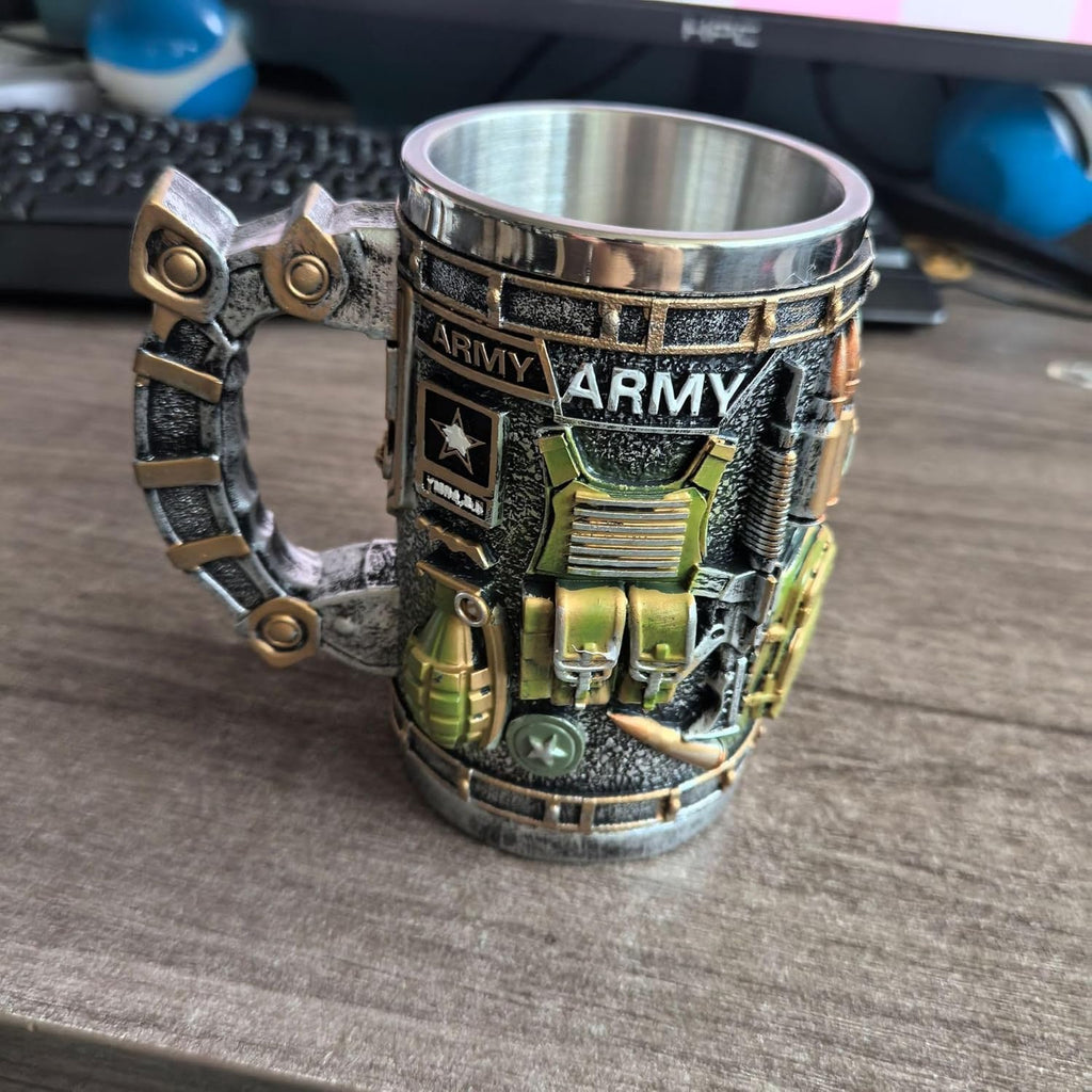 Military heritage coffee cup