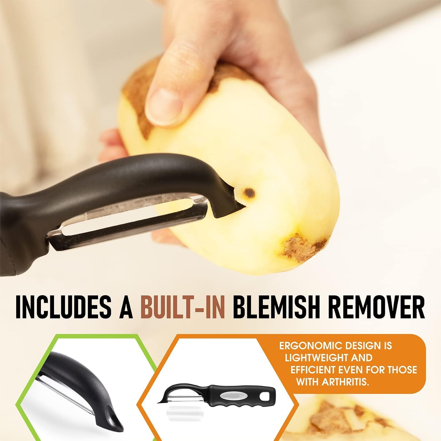 Swivel peeler