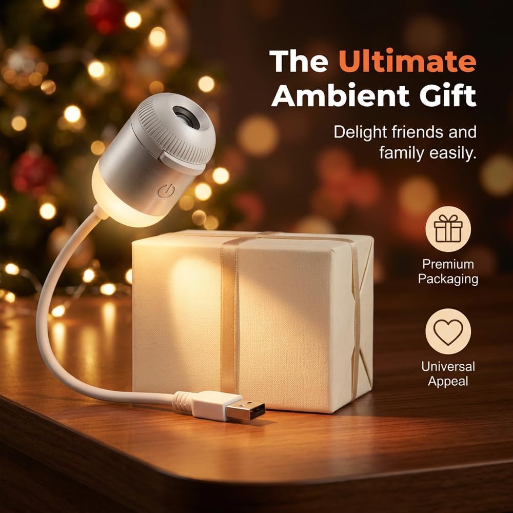 Projector with built-in night light