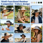 Solar cooling hat