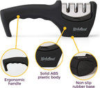 Manual knife sharpener tool