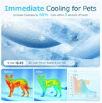 Ice silk dog mat