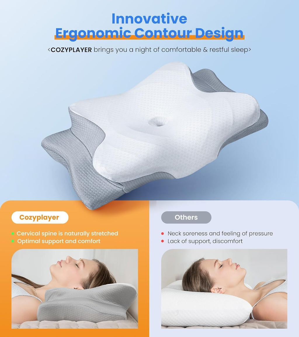 Memory foam pillow