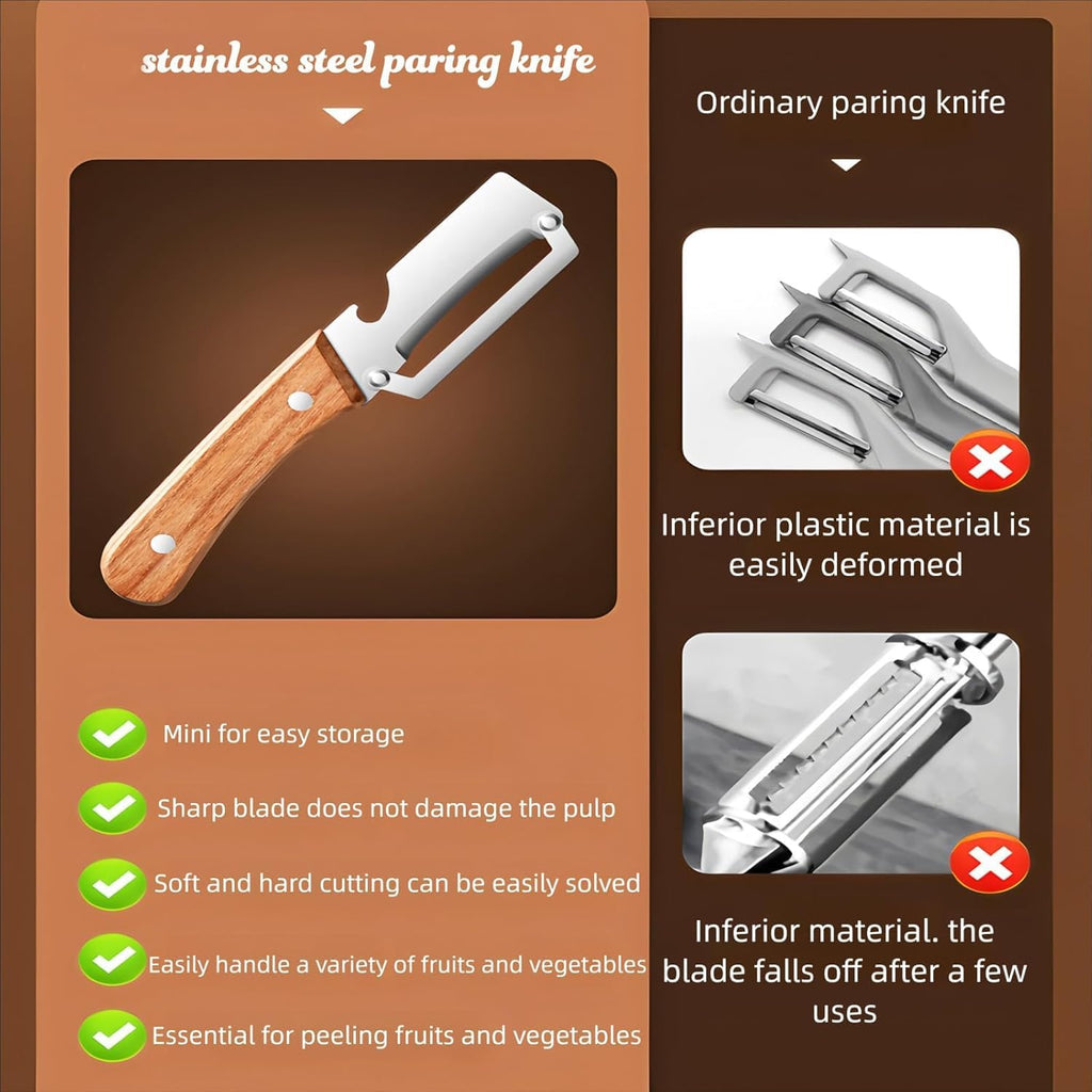 Stainless steel peeler