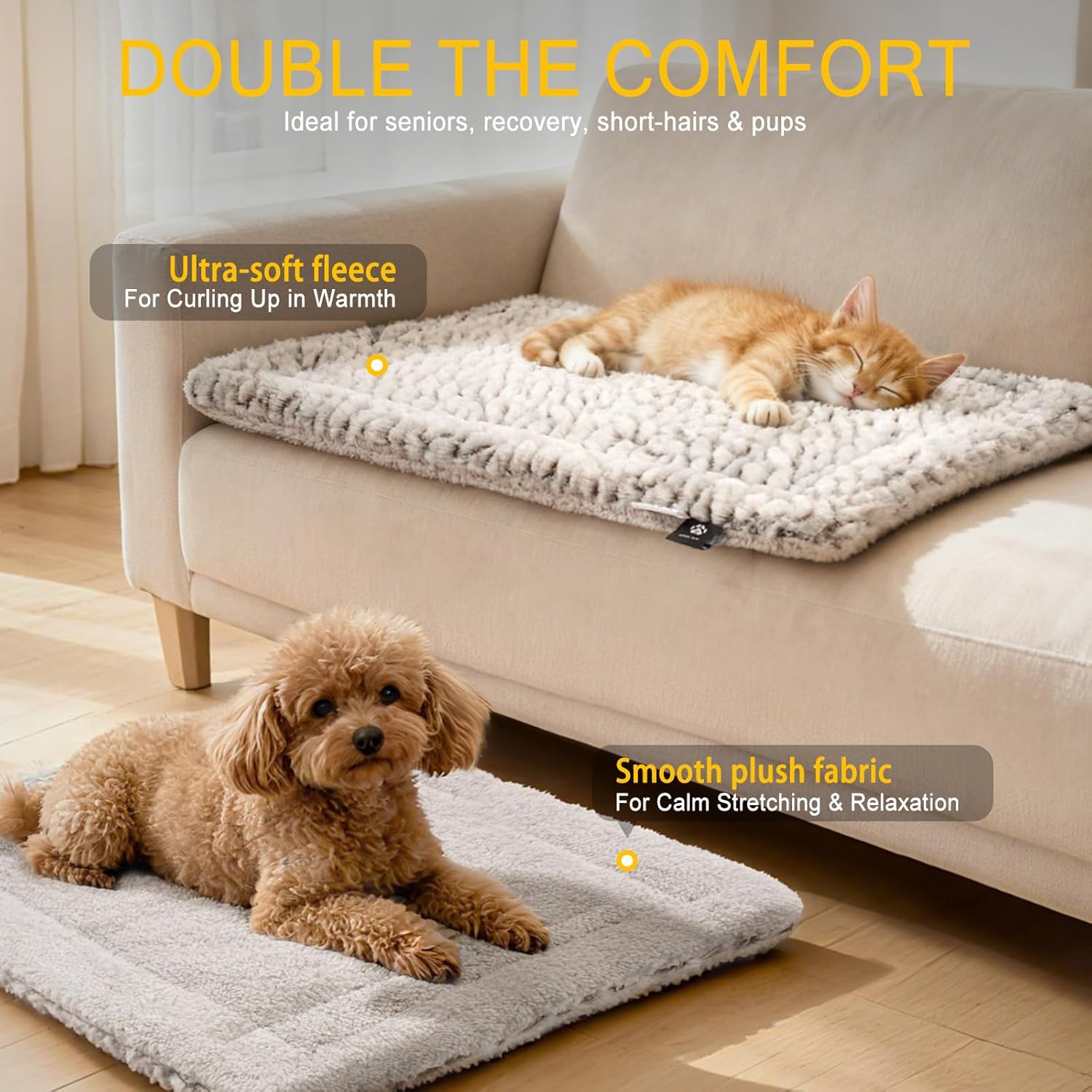 Thermal cat bed