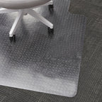 Chair mat with lip