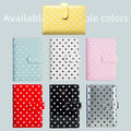 Polka dot binder