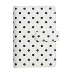 Patent leather binder cover